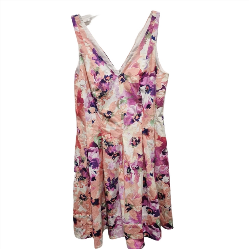 Ralph Lauren Floral Fit And Flare Dress